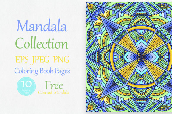 Download Square Mandalas Collection for Coloring - Collection Collection