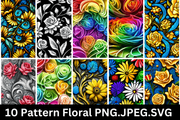 Download Pattern Floral V10 - Pattern floral Collection
