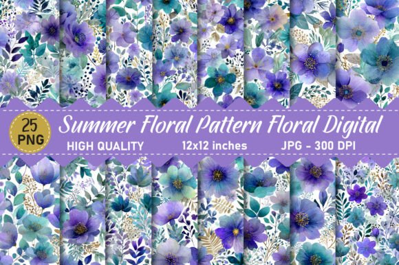 Download Summer Floral Pattern Floral Digital - Pattern floral Collection
