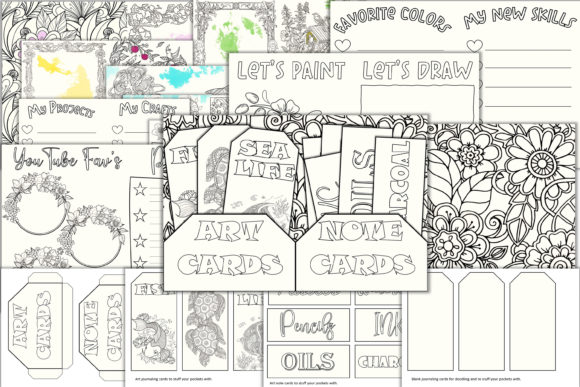 Download Art Journal Kit PDF JPEG and PNG - Jpeg Collection